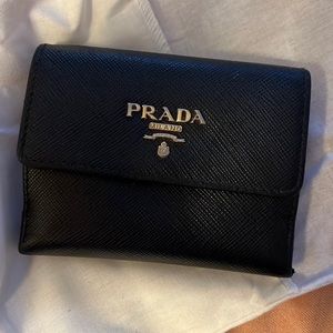 Black Prada wallet